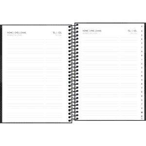 ÍNDICE TELEFÔNICO DE MESA 39 FLS PHONE COLORS TILIBRA