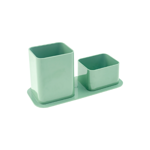 PORTA CANETAS E CLIPS DELLOCOLOR VERDE SALVIA DELLO