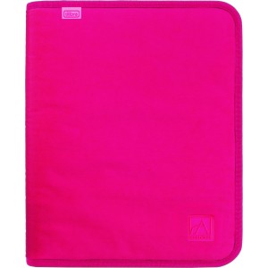 CADERNO ARGOLADO C/ZIPER ACADEMIE CEREJA  TILIBRA